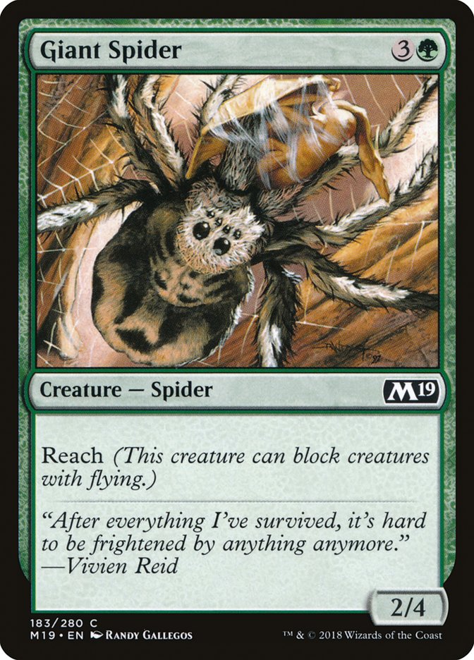 Giant Spider [Core Set 2019] - The Mythic Store | 24h Order Processing