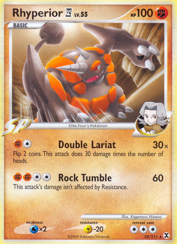 Rhyperior (32/111) (Theme Deck Exclusive) [Platinum: Rising Rivals] - The Mythic Store | 24h Order Processing