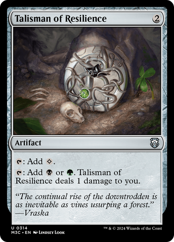 Talisman of Resilience [Modern Horizons 3 Commander] - The Mythic Store | 24h Order Processing