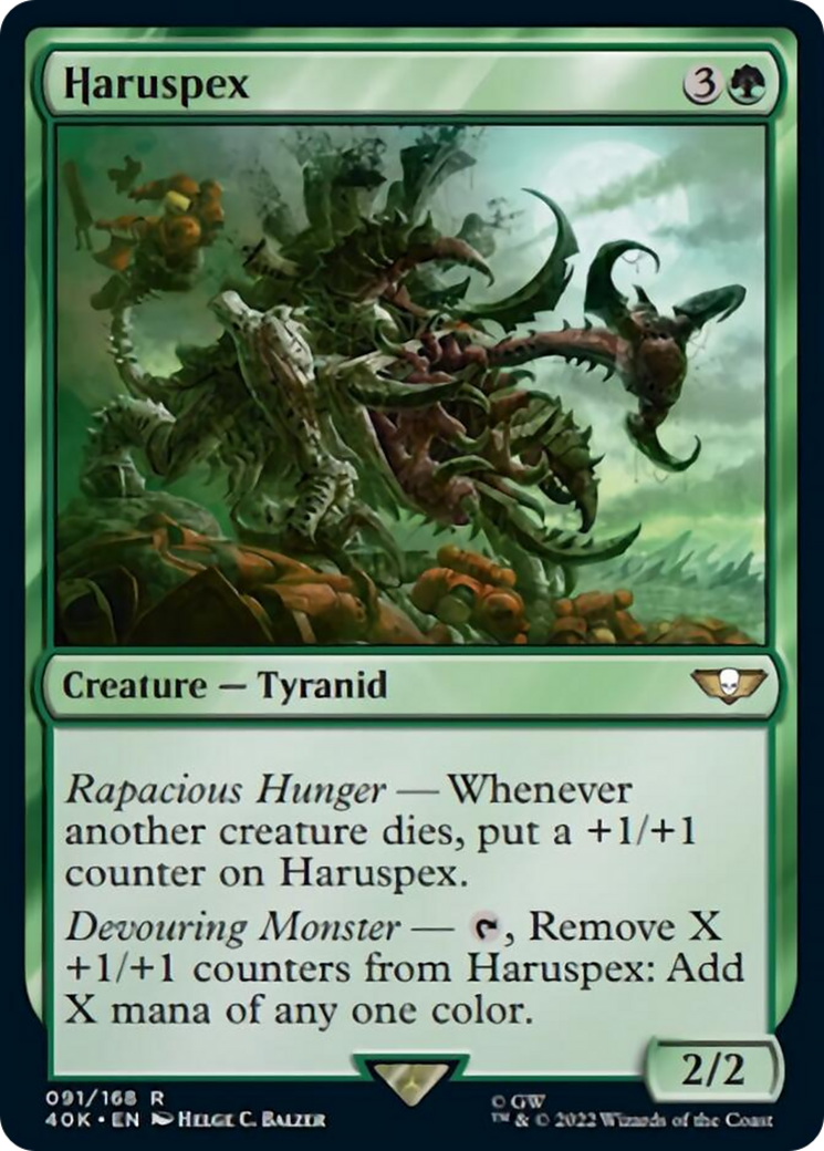 Haruspex (Surge Foil) [Warhammer 40,000] - The Mythic Store | 24h Order Processing