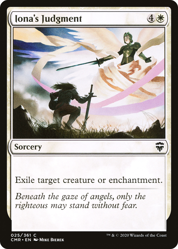Iona's Judgment [Commander Legends] - The Mythic Store | 24h Order Processing