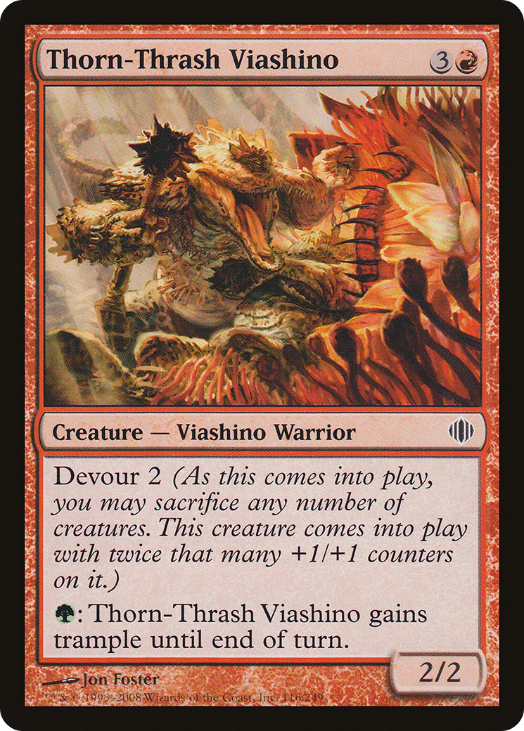 Thorn-Thrash Viashino [Shards of Alara] - The Mythic Store | 24h Order Processing