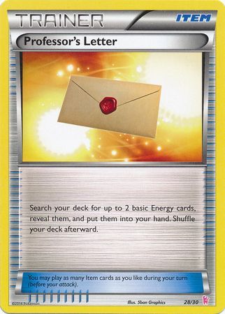 Professor's Letter (28/30) [XY: Trainer Kit - Sylveon] - The Mythic Store | 24h Order Processing