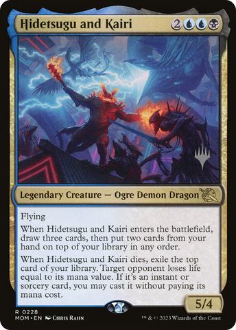 Hidetsugu and Kairi (Promo Pack) [March of the Machine Promos] - The Mythic Store | 24h Order Processing