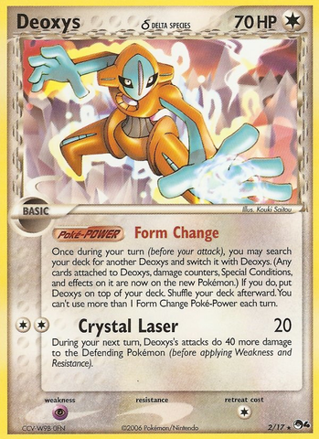 Deoxys (2/17) (Delta Species) [POP Series 4] - The Mythic Store | 24h Order Processing