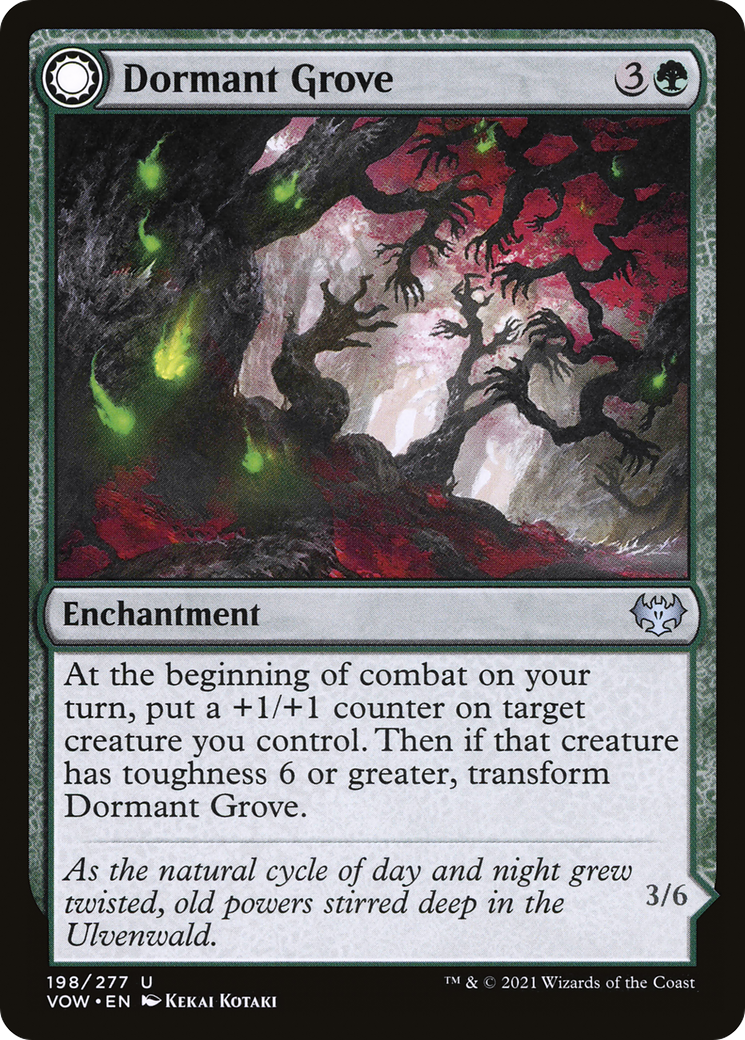 Dormant Grove // Gnarled Grovestrider [Innistrad: Crimson Vow] - The Mythic Store | 24h Order Processing