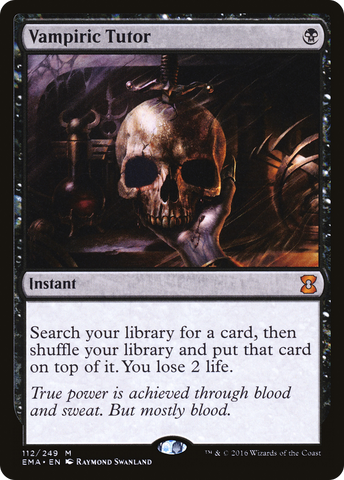 Vampiric Tutor [Eternal Masters] - The Mythic Store | 24h Order Processing