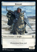 Knight Token [Dominaria United Commander Tokens] - The Mythic Store | 24h Order Processing