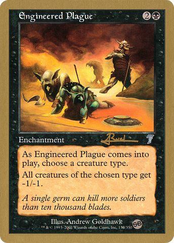 Engineered Plague (Antoine Ruel) (SB) [World Championship Decks 2001] - The Mythic Store | 24h Order Processing