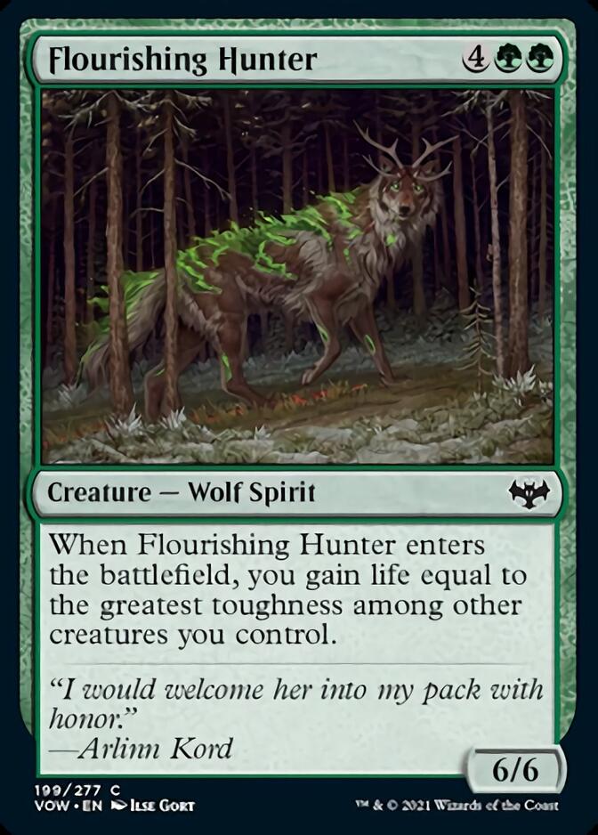 Flourishing Hunter [Innistrad: Crimson Vow] - The Mythic Store | 24h Order Processing