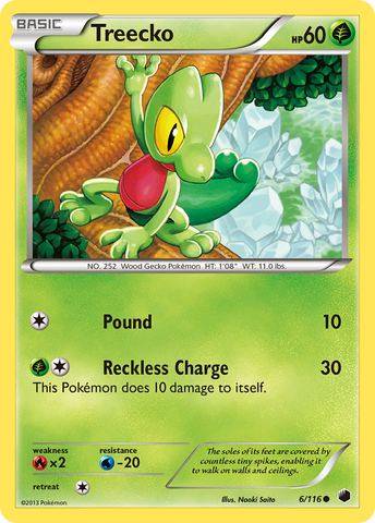 Treecko (6/116) [Black & White: Plasma Freeze] - The Mythic Store | 24h Order Processing