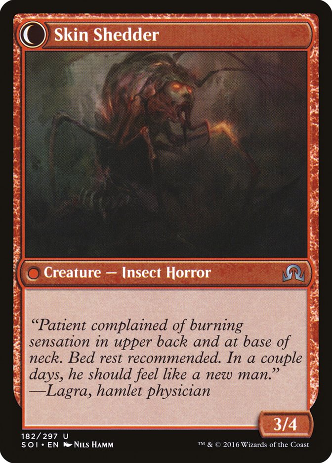 Skin Invasion // Skin Shedder [Shadows over Innistrad] - The Mythic Store | 24h Order Processing