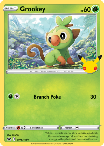 Grookey (SWSH001) (Jumbo Card) [First Partner Pack] - The Mythic Store | 24h Order Processing