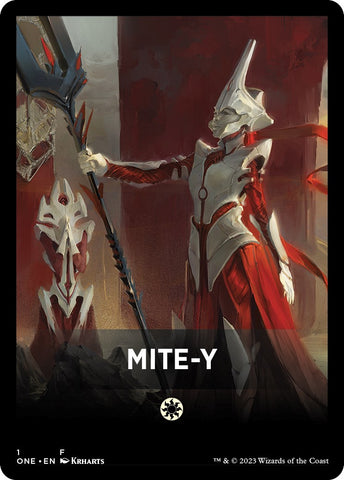 Mite-Y Theme Card [Phyrexia: All Will Be One Tokens] - The Mythic Store | 24h Order Processing