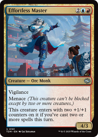 Effortless Master [Tarkir: Dragonstorm] - The Mythic Store | 24h Order Processing