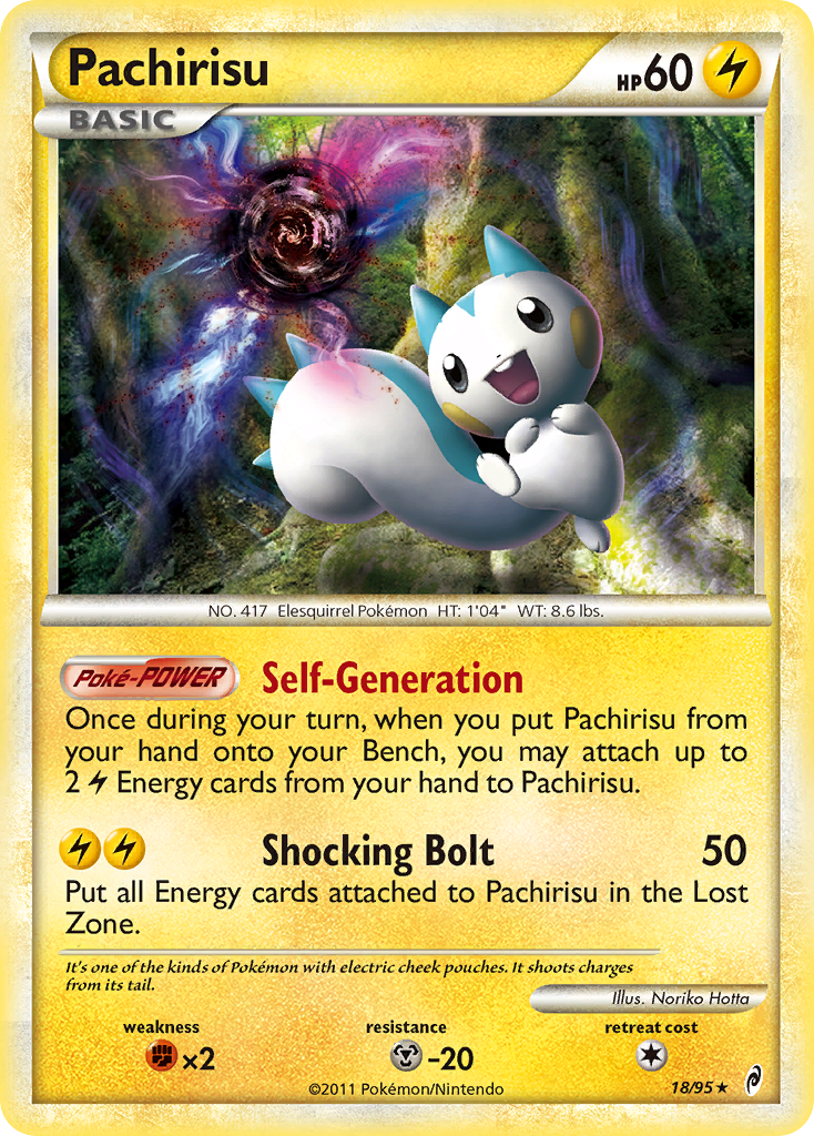 Pachirisu (18/95) [HeartGold & SoulSilver: Call of Legends] - The Mythic Store | 24h Order Processing