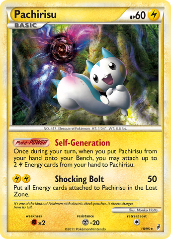 Pachirisu (18/95) [HeartGold & SoulSilver: Call of Legends] - The Mythic Store | 24h Order Processing