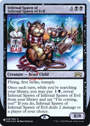 Infernal Spawn of Infernal Spawn of Evil (Unfinity Foil Edition) [The List] - The Mythic Store | 24h Order Processing