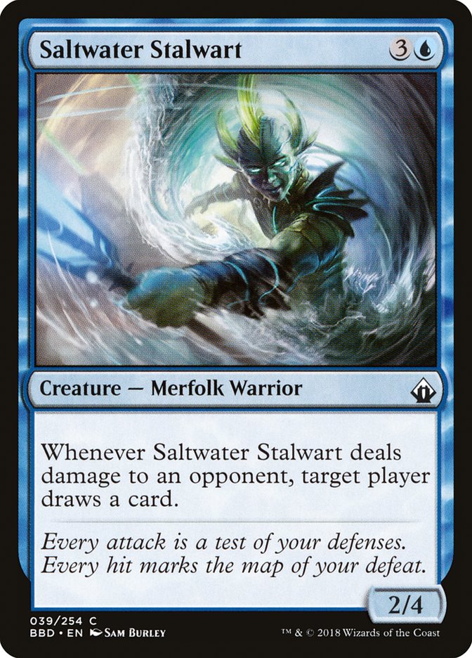 Saltwater Stalwart [Battlebond] - The Mythic Store | 24h Order Processing