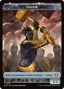 Shapeshifter // Golem (0013) Double-Sided Token [Edge of Eternities Commander Tokens] - The Mythic Store | 24h Order Processing