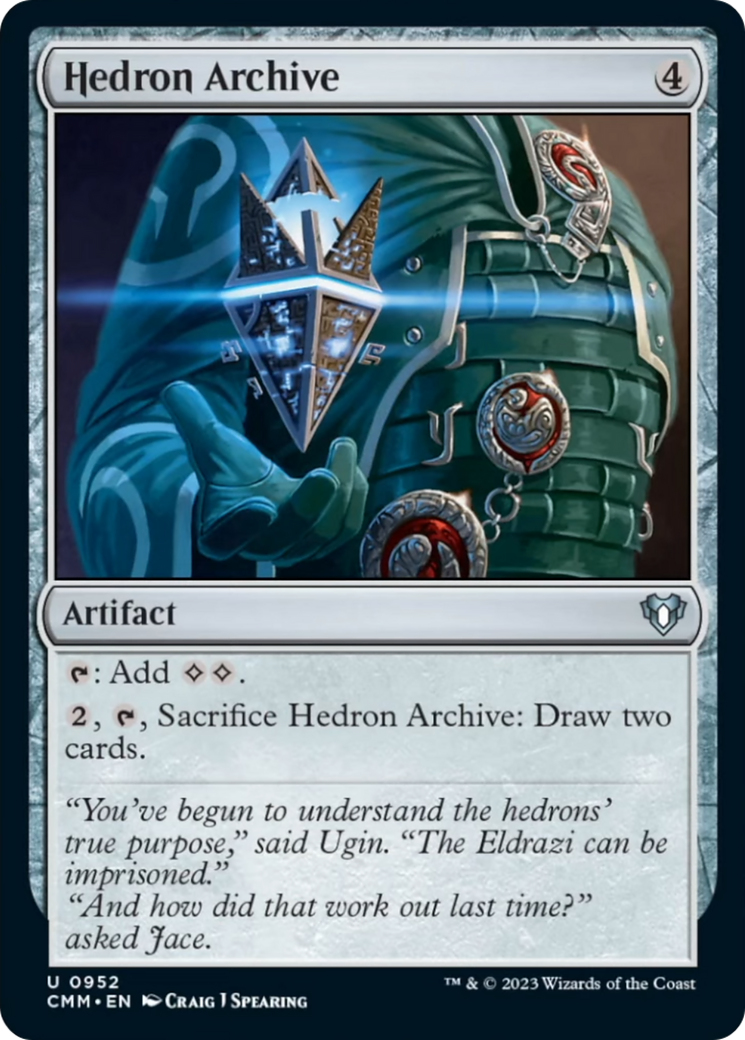 Hedron Archive [Commander Masters] - The Mythic Store | 24h Order Processing