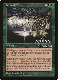 Natural Balance (4th Place) (Oversized) [Oversize Cards] - The Mythic Store | 24h Order Processing