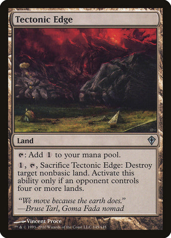 Tectonic Edge [Worldwake] - The Mythic Store | 24h Order Processing