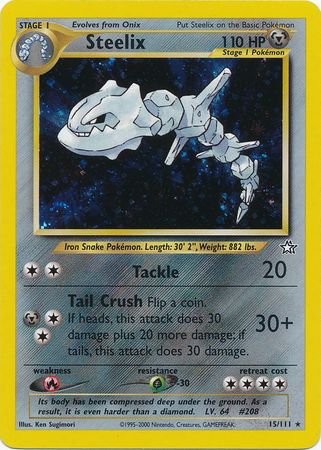 Steelix (15/111) [Neo Genesis Unlimited] - The Mythic Store | 24h Order Processing