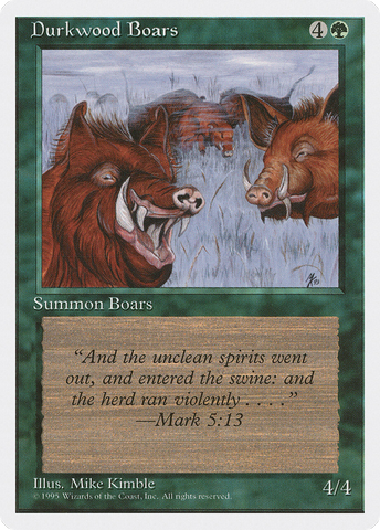 Durkwood Boars [Fourth Edition] - The Mythic Store | 24h Order Processing