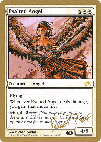 Exalted Angel (Daniel Zink) (SB) [World Championship Decks 2003] - The Mythic Store | 24h Order Processing