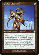Etched Champion (Retro) [The Brothers' War Commander] - The Mythic Store | 24h Order Processing