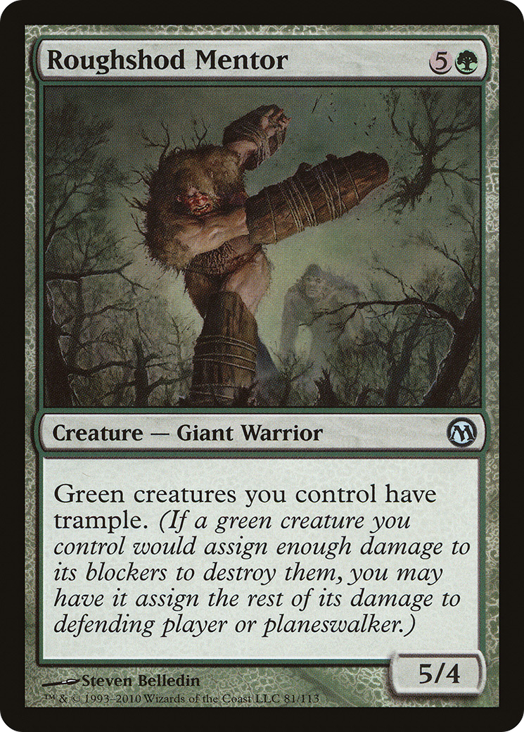Roughshod Mentor [Duels of the Planeswalkers] - The Mythic Store | 24h Order Processing
