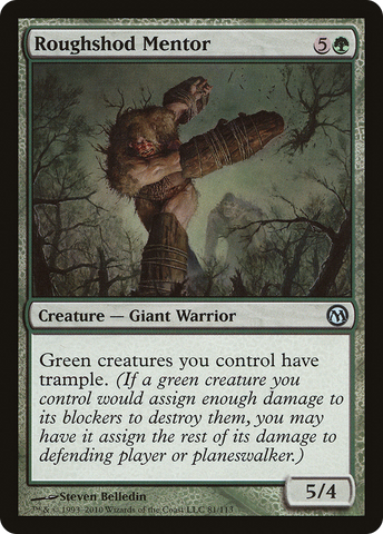 Roughshod Mentor [Duels of the Planeswalkers] - The Mythic Store | 24h Order Processing