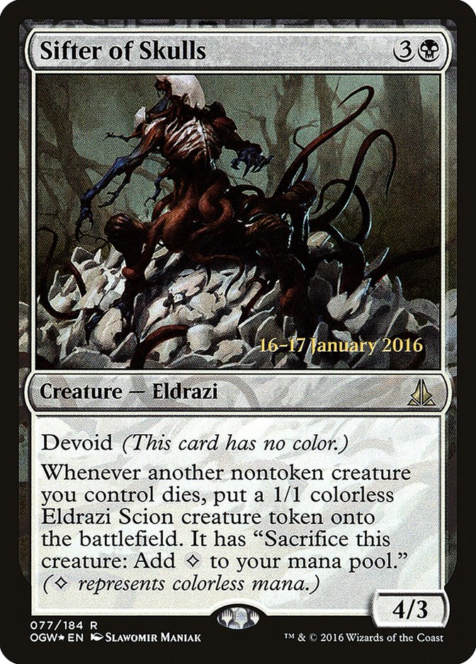 Sifter of Skulls [Oath of the Gatewatch Prerelease Promos] - The Mythic Store | 24h Order Processing