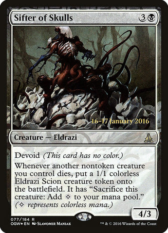 Sifter of Skulls [Oath of the Gatewatch Prerelease Promos] - The Mythic Store | 24h Order Processing