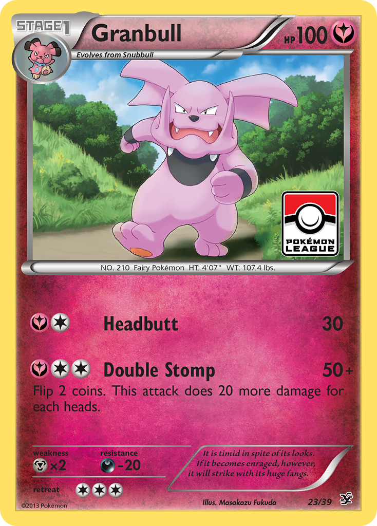 Granbull (23/39) [XY: Kalos Starter Set] - The Mythic Store | 24h Order Processing