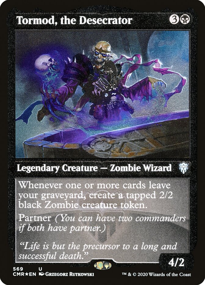 Tormod, the Desecrator (Etched) [Commander Legends] - The Mythic Store | 24h Order Processing