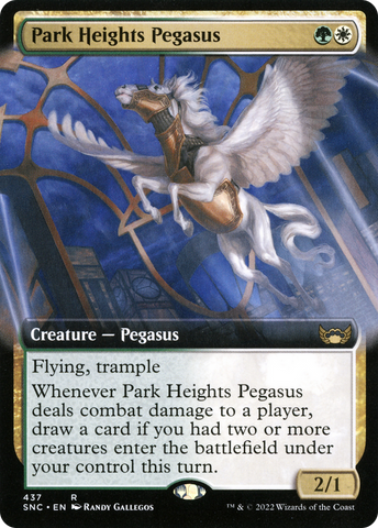 Park Heights Pegasus (Extended Art) [Streets of New Capenna] - The Mythic Store | 24h Order Processing