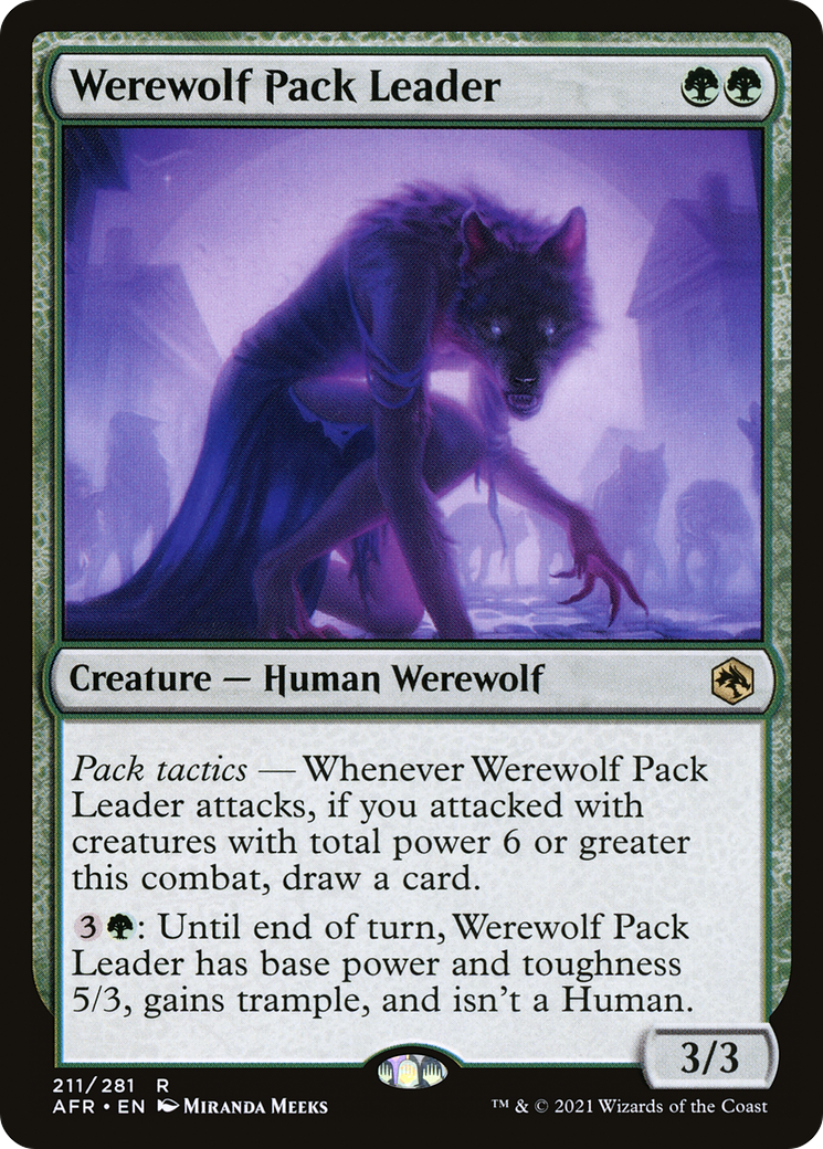 Werewolf Pack Leader [Dungeons & Dragons: Adventures in the Forgotten Realms] - The Mythic Store | 24h Order Processing