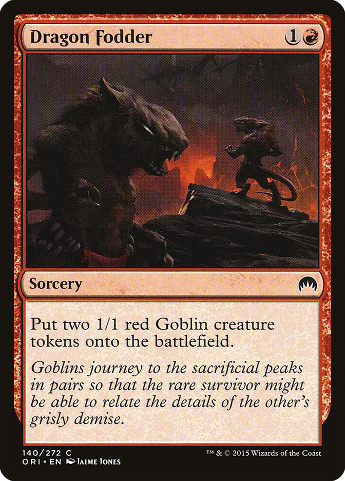 Dragon Fodder [Magic Origins] - The Mythic Store | 24h Order Processing