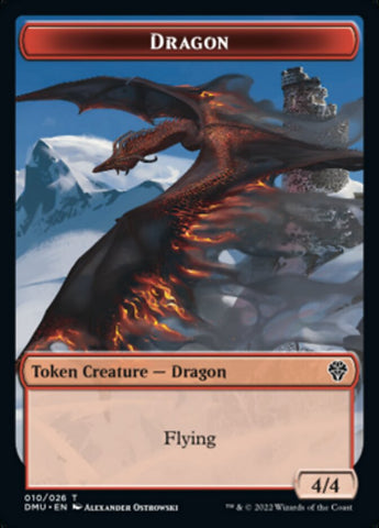 Dragon Token [Dominaria United Tokens] - The Mythic Store | 24h Order Processing