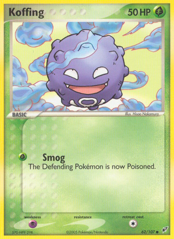 Koffing (62/107) [EX: Deoxys] - The Mythic Store | 24h Order Processing