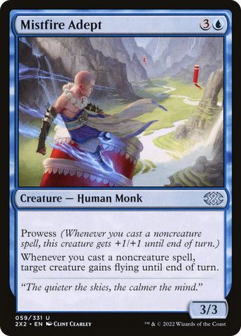 Mistfire Adept [Double Masters 2022] - The Mythic Store | 24h Order Processing