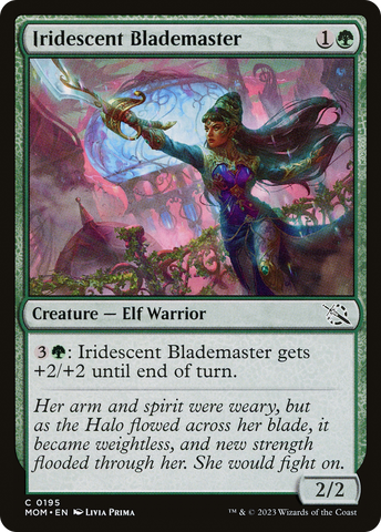 Iridescent Blademaster [March of the Machine] - The Mythic Store | 24h Order Processing