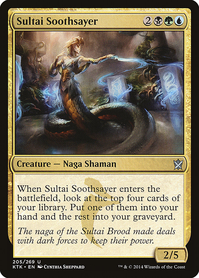 Sultai Soothsayer [Khans of Tarkir] - The Mythic Store | 24h Order Processing