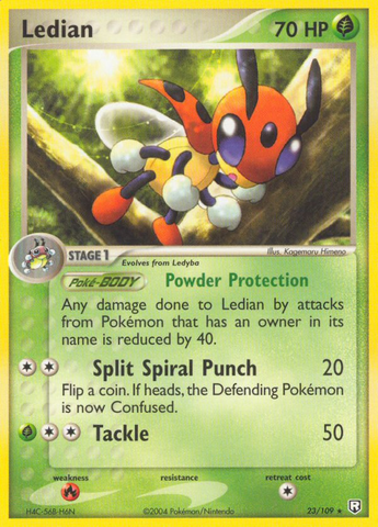 Ledian (23/109) [EX: Team Rocket Returns] - The Mythic Store | 24h Order Processing