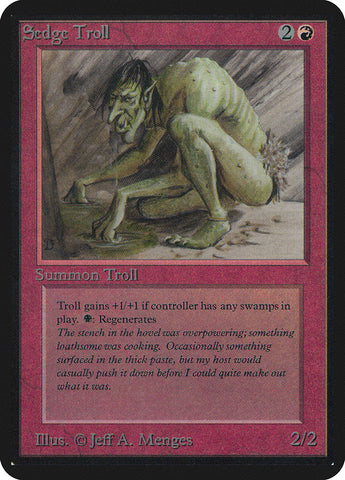 Sedge Troll [Alpha Edition] - The Mythic Store | 24h Order Processing