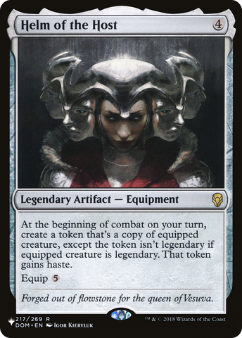 Helm of the Host [The List] - The Mythic Store | 24h Order Processing