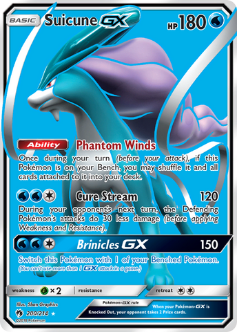 Suicune GX (200/214) [Sun & Moon: Lost Thunder] - The Mythic Store | 24h Order Processing