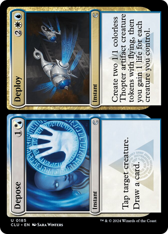 Depose // Deploy [Ravnica: Clue Edition] - The Mythic Store | 24h Order Processing